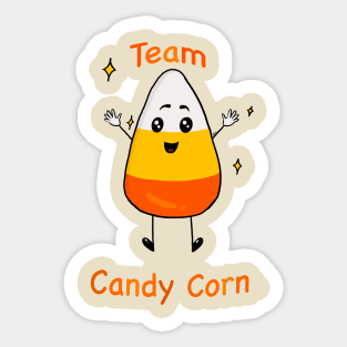 Team Candy Corn! Sticker